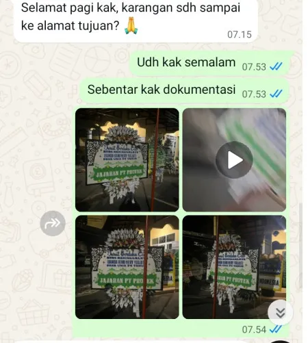 Pengiriman Papan Bunga Selamat Pondok Ranji Ciputat Timur