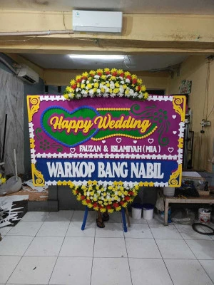 Papan Bunga di Pondok Ranji Ciputat Timur