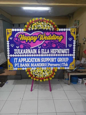 Papan Bunga di Pondok Ranji Ciputat Timur